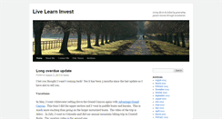 Desktop Screenshot of livelearninvest.com